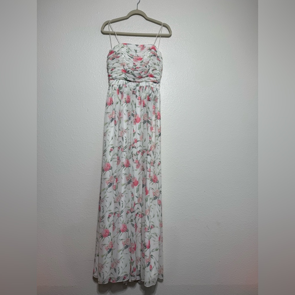 ERIN by Erin Fetherston Pink Floral Maxi Dress